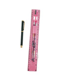 طقم مسطره وقلم رصاص